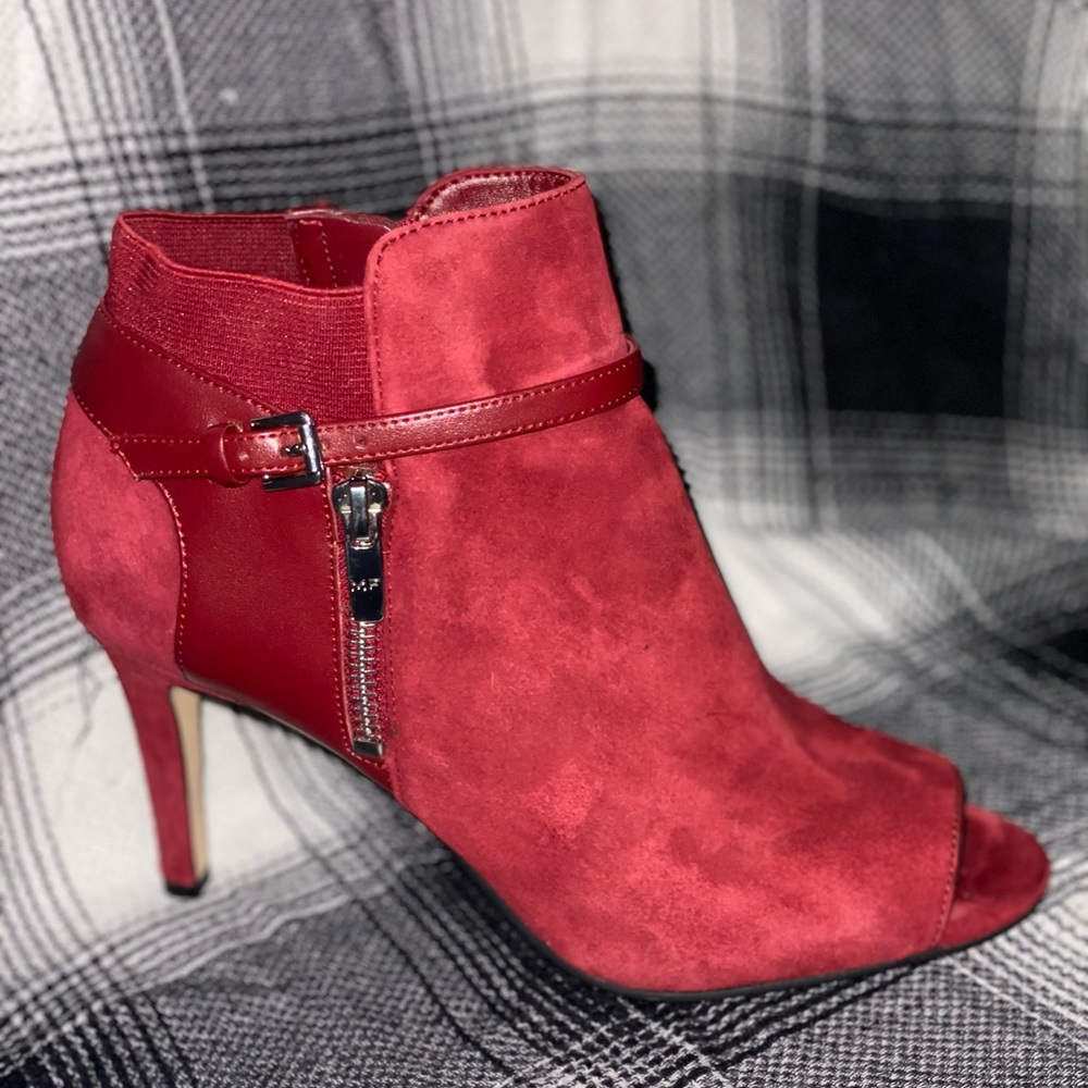 Marc Fisher s open toe booties